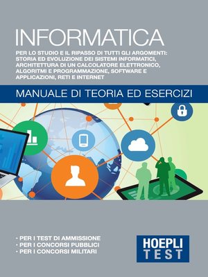 cover image of Informatica--Manuale di teoria ed esercizi